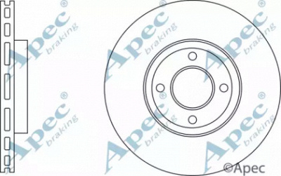 APEC BRAKING dsk3118 -  Тормозной диск